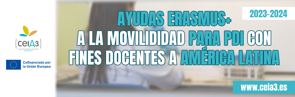 Ayudas Erasmus+ a la Movilidad para PDI con fines docentes a América Latina