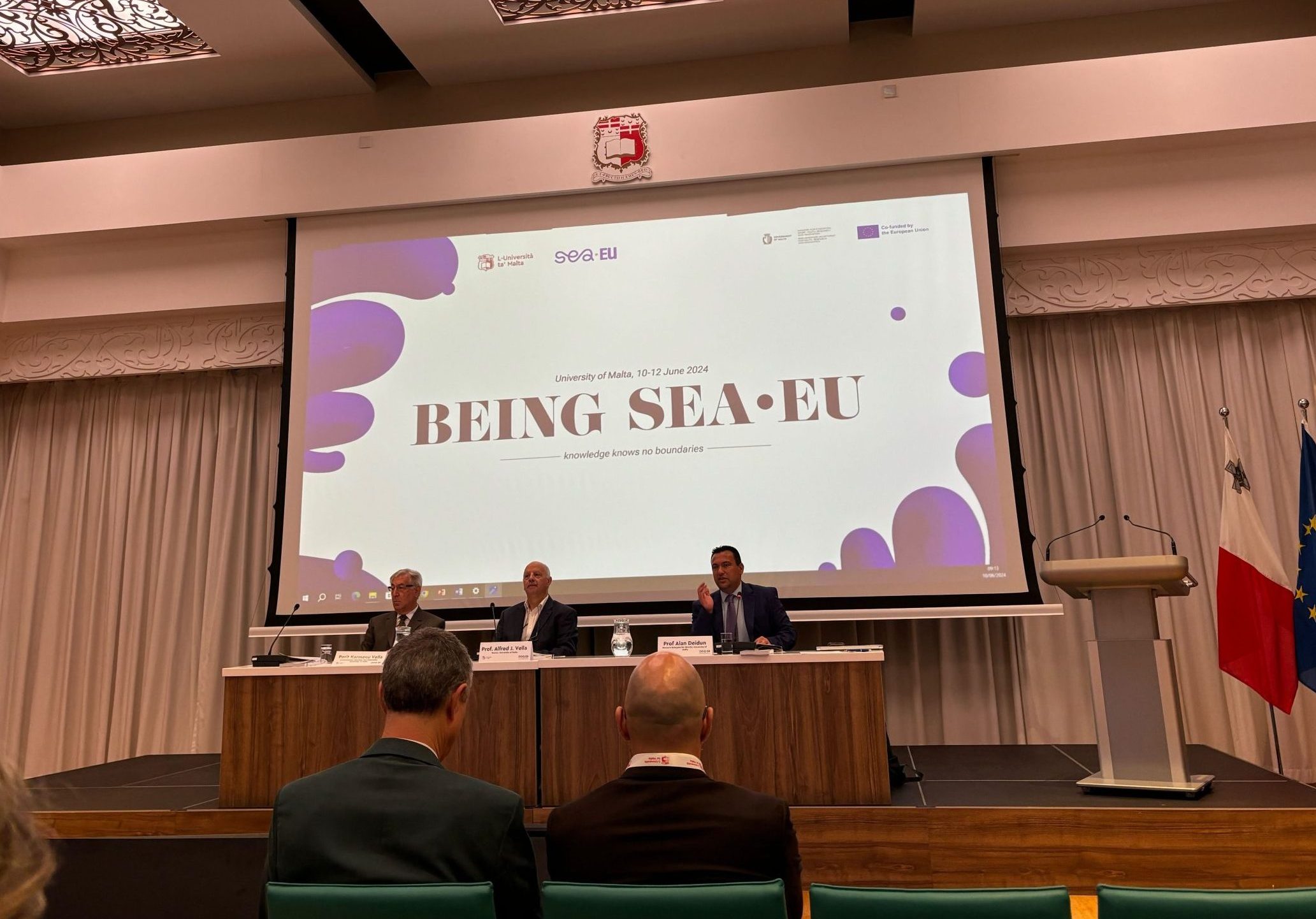 La UCA participa en la “BEING SEA-EU Conference”