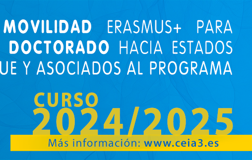 IMG Nueva convocatoria de ayudas a la movilidad internacional Erasmus+ para estudiantes de doctorado