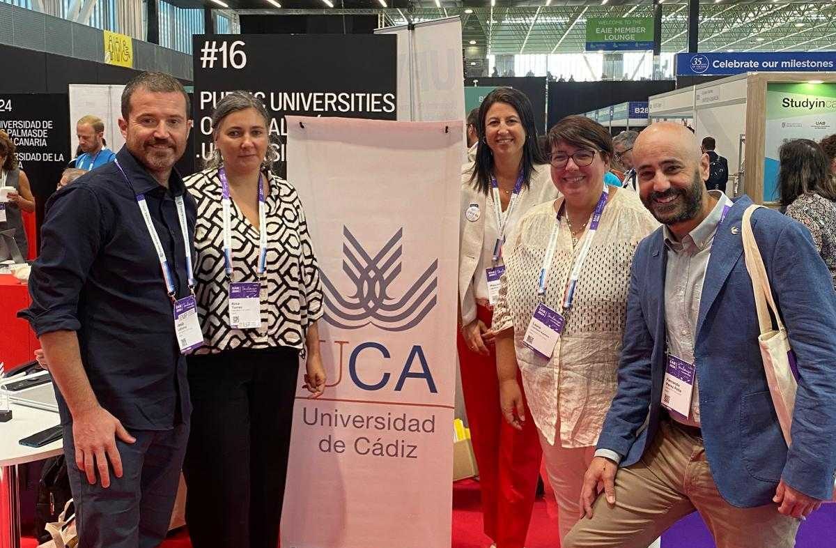 La UCA participa en la Feria EAIE 2024 en Toulouse