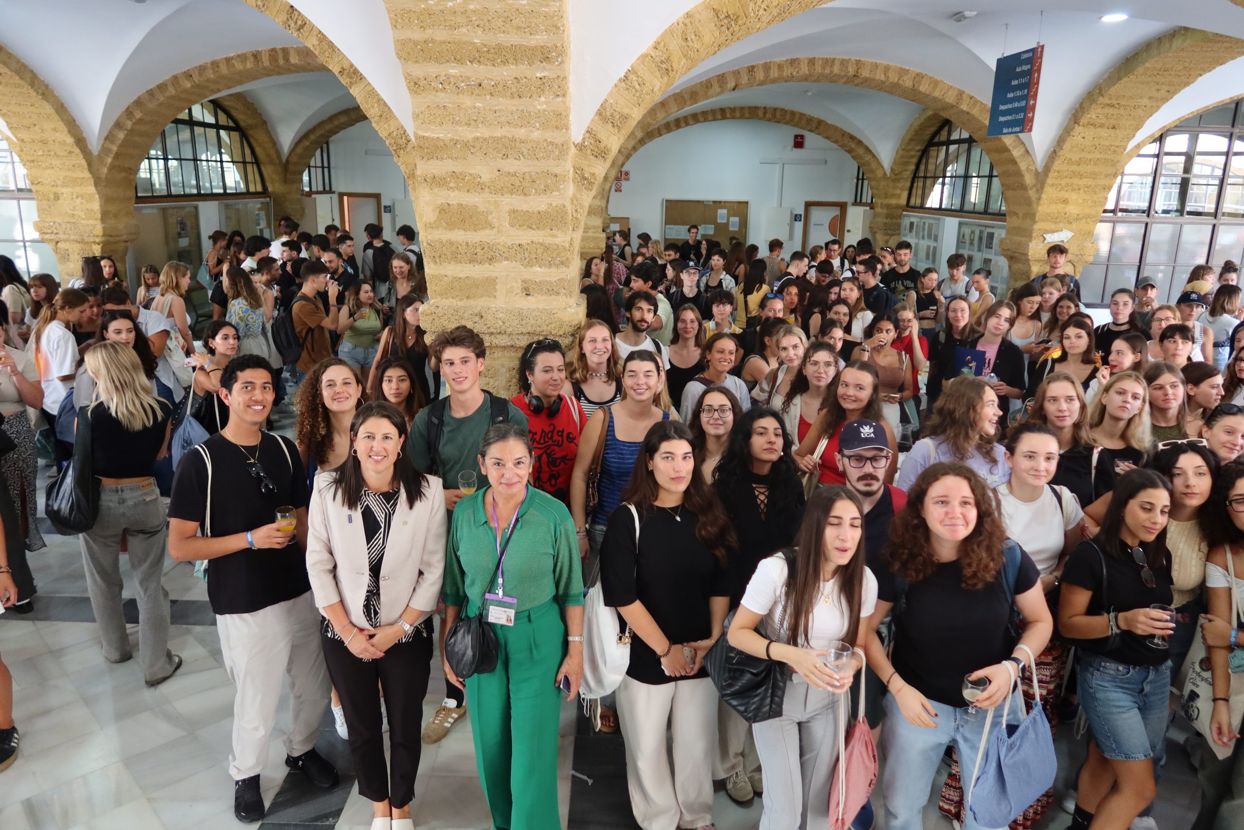 La Universidad de Cádiz acoge a 632 estudiantes Erasmus y visitantes durante el primer cuatrimestre del curso 2024/25