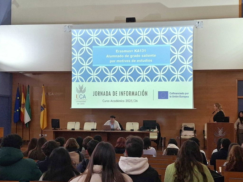 IMG La Universidad de Cádiz celebra Jornadas de Información sobre convocatorias de movilidad internacional Erasmus