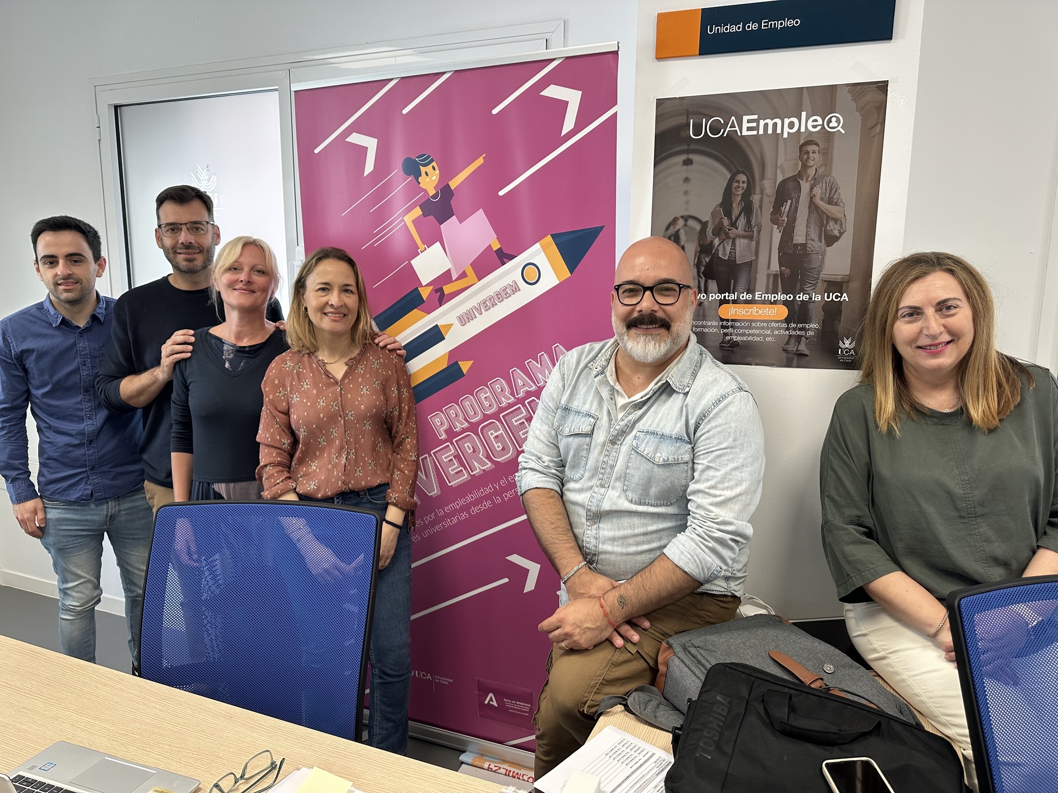 Movilidad entrante de PTGAS de la Universitá degli studi di Perugia en la unidad de Empleo