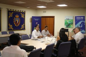 Visita institucional del rector de la Universidad Tecnológica de Cancún a la Universidad de Cádiz
