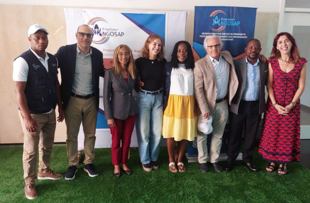 Visita del Consorcio del Proyecto Erasmus+ AngoSAP a los CDOPs de la Universidad de Óscar Ribas y la Universidad de Namibe.