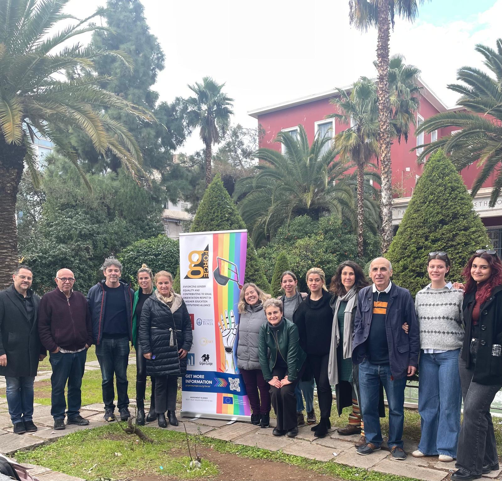 Reunión transnacional del proyecto de G-Force: contribuyendo a la  formación en materia de igualdad de género y diversidad sexogenérica en el espacio universitario