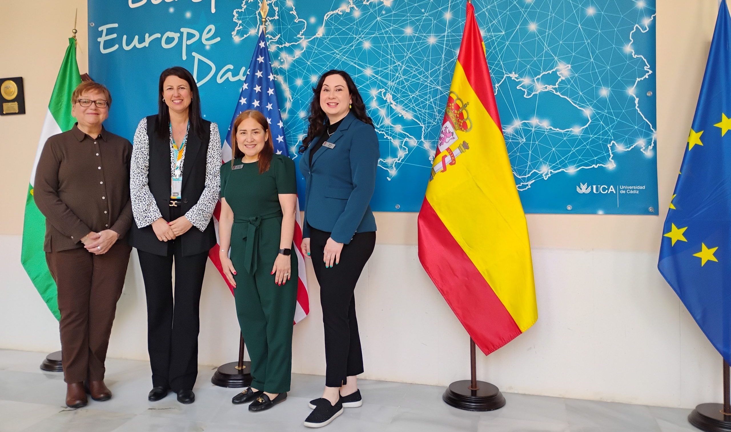 La Universidad de Cádiz refuerza su cooperación internacional con la Asociación Hispana de Universidades (HACU)