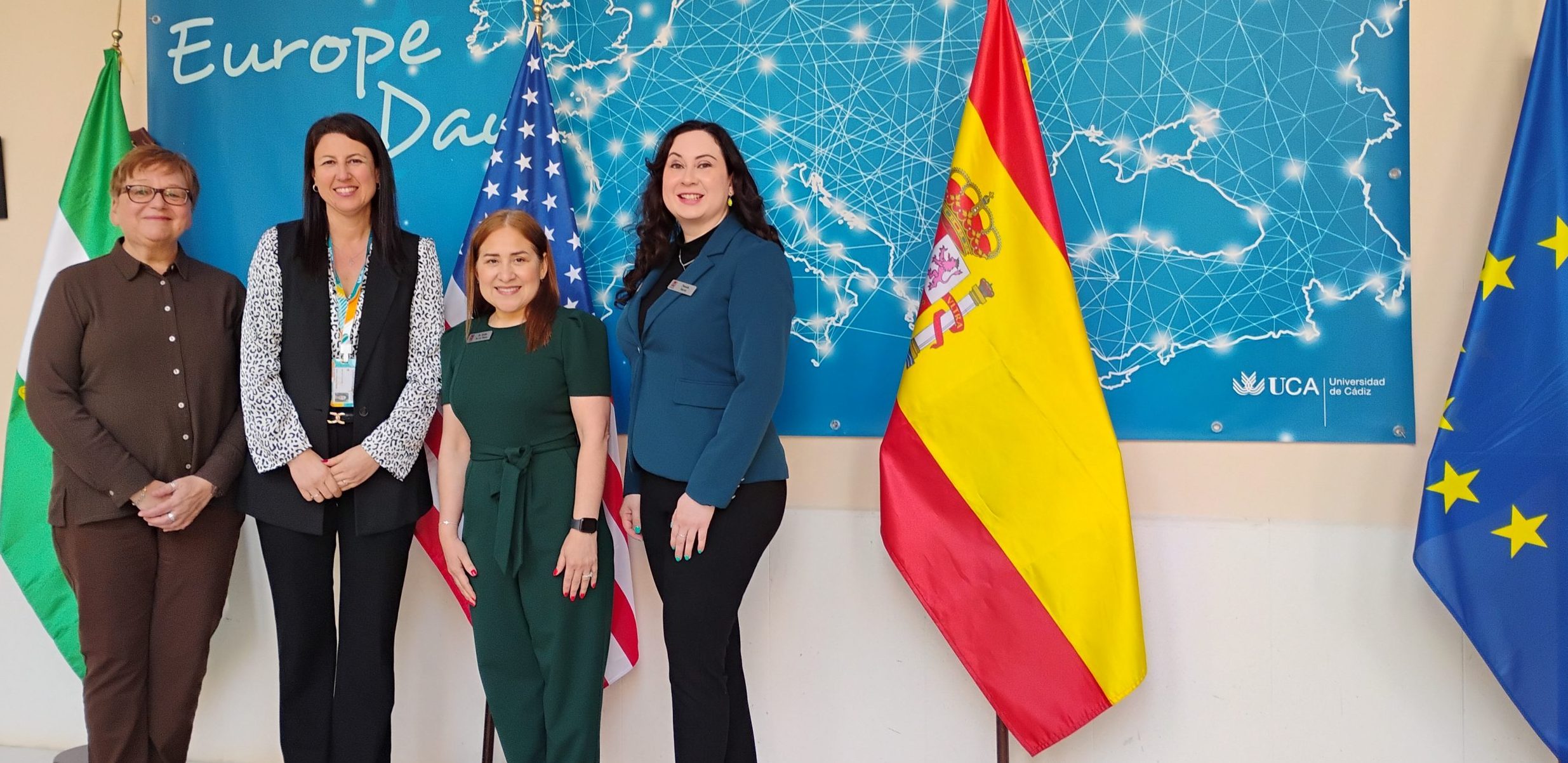 La Universidad de Cádiz refuerza su cooperación internacional con la Asociación Hispana de Universidades (HACU)