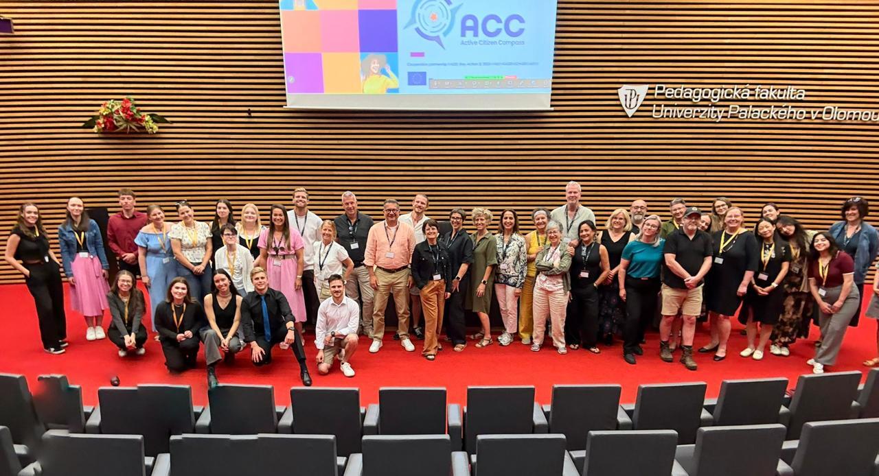 The University of Cádiz participated in the ACTIVE CITIZEN COMPASS project meeting in Olomouc, Czech Republic, from 29 to 30 May 2026.
